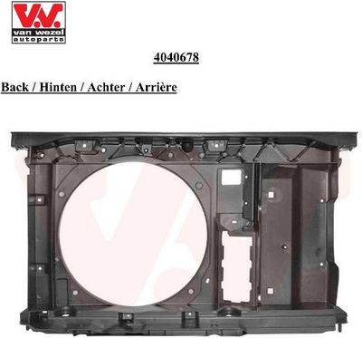 FRONTVERKLEIDUNG VAN WEZEL 4040678 2