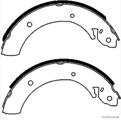 BREMSBACKENSATZ Herth+Buss Jakoparts J3500502 1