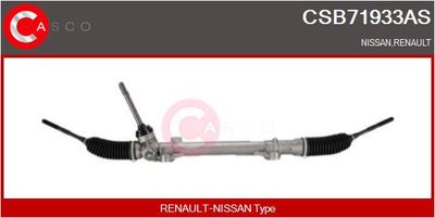 Рулевой механизм CASCO CSB71933AS для RENAULT KOLEOS