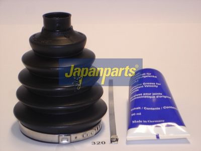 JAPANPARTS Gofruotoji membrana, kardaninis velenas