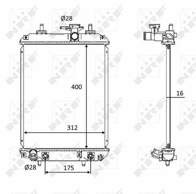 NRF Radiators 58538