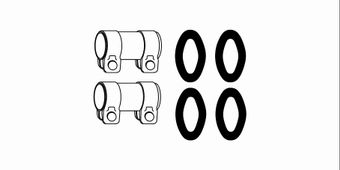 SET MONTARE SISTEM DE ESAPAMENT