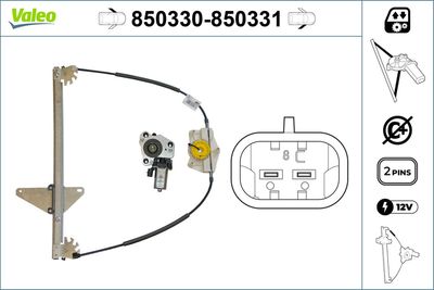 FENSTERHEBER VALEO 850330