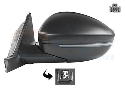 външно огледало VAN WEZEL 1633825