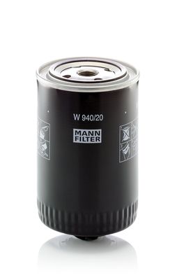 alyvos filtras W 940/20 MANN-FILTER