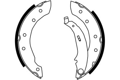 Brake Shoe Set GS8729