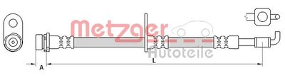 METZGER 4111040 Тормозной шланг 