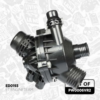 Vodné čerpadlo, chladenie motora ET ENGINETEAM PW0006VR2