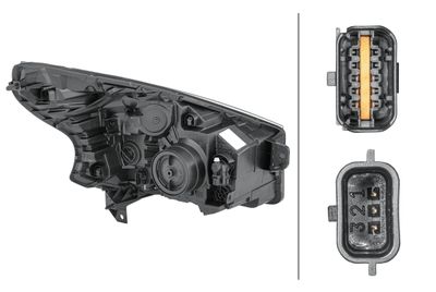 Huvudstrålkastare HELLA 1EE011 565-151