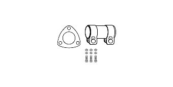 HJS 82 14 1850 Катализатор для OPEL CORSA B (S93) 1.0 i 12V (F08, F68, M68)