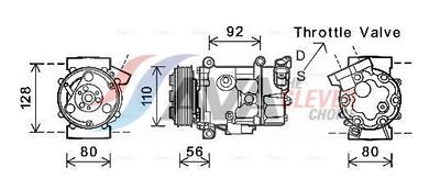 COMPRESOR CLIMATIZARE AVA Clever Choice BWAK416