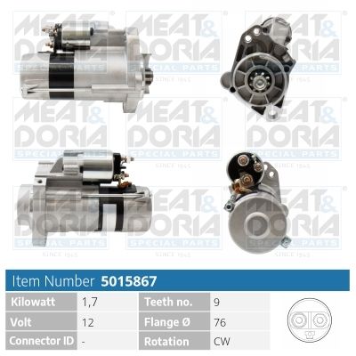 Startér MEAT & DORIA 5015867