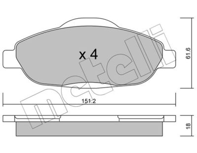 SET PLACUTE FRANA FRANA DISC