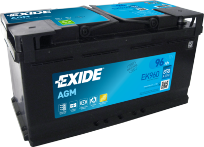 Стартерная аккумуляторная батарея EXIDE EK960 для MERCEDES-BENZ CLC-CLASS