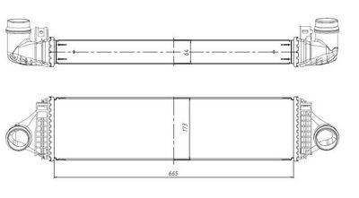 INTERCOOLER COMPRESOR NRF 309067 4