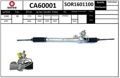 LENKGETRIEBE EAI CA60001