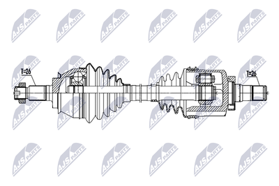 Wał napędowy NTY NPW-BM-206