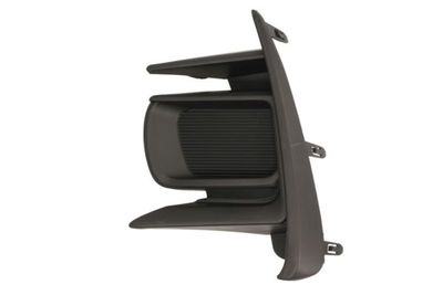 Voorbumper afdekking Voor Links (plastic, zwart) past: TOYOTA SIENNA 06.17-03.20
