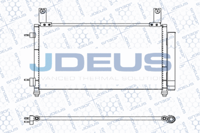 JDEUS M-7560110 Радиатор кондиционера  для CHEVROLET MATIZ (Шевроле Матиз)