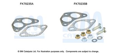 Монтажен комплект, изпускателна тръба BM Catalysts FK70235