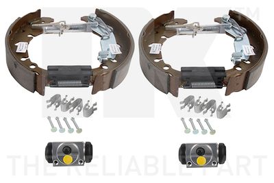 NK 442369702 Ремкомплект барабанных колодок для FIAT PUNTO (188_) 1.9 JTD