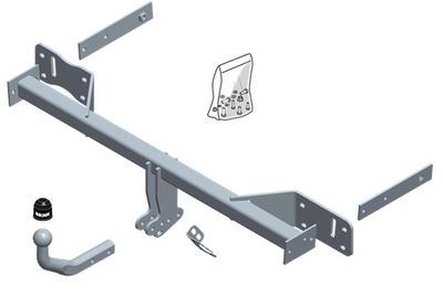 Zestaw zaczepu przyczepy BRINK 576500