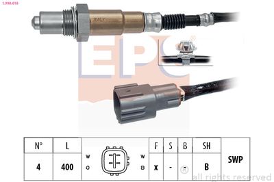 Sonda lambda EPS 1.998.618