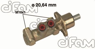 Главный тормозной цилиндр CIFAM 202-480 для FIAT PUNTO