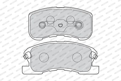 Remblokken set Voor , past: DAIHATSU MOVE, SIRION, YRV  TOYOTA DUET 1.0/1.3 04.98-