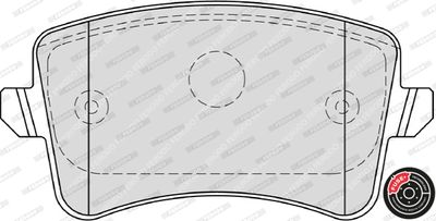 Bromsbeläggssats, skivbroms FERODO FDB4190