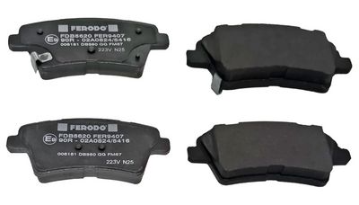 Remblokken set Achter , past: KIA OPTIMA 2.0 09.15-12.19
