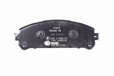 Brake Pad Set, disc brake 8DB 355 015-461