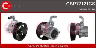 CASCO Hydraulikpumpe, Lenkung Genuine (CSP77121GS)