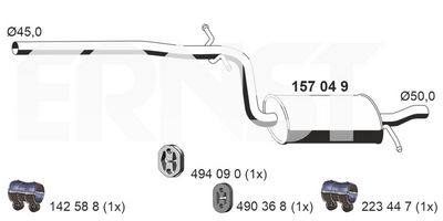 MITTELSCHALLDäMPFER