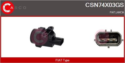 Bezpečnostní spínač, palivové čerpadlo CASCO CSN74X03GS