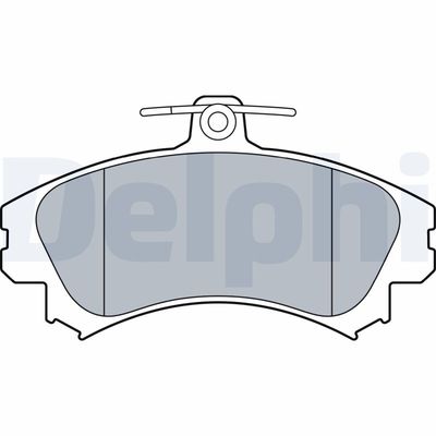 Brake Pad Set, disc brake LP3533