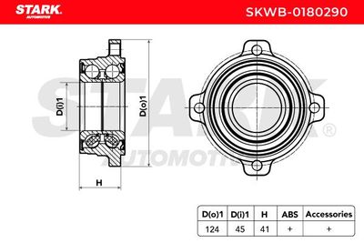 комплект колесен лагер STARK SKWB-0180290