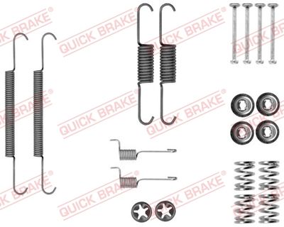 Tillbehörssats, bromsbackar, parkeringsbroms QUICK BRAKE 105-0037