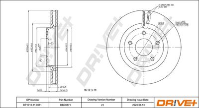DISC FRANA DR!VE+ DP1010110571 2