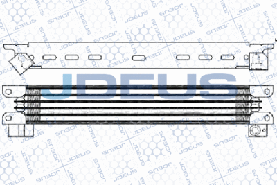 масляный радиатор, двигательное масло JDEUS RA4230510 для RENAULT AVANTIME
