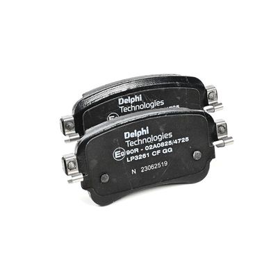 BREMSBELAGSATZ SCHEIBENBREMSE DELPHI LP3261 25