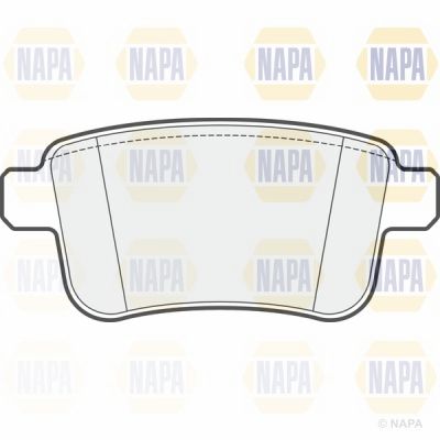 Brake Pad Set NAPA NBP1338