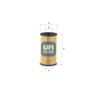 Масляный фильтр UFI 25.267.00 для NISSAN NV250