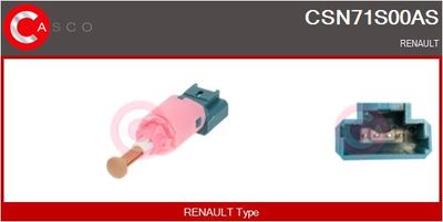 COMUTATOR LUMINI FRANA CASCO CSN71S00AS