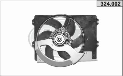 AHE 324.002 Вентилятор системы охлаждения двигателя  для MG MG (Мджи Мджи)