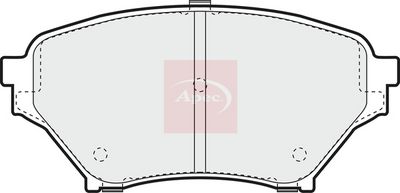 APEC Brake Pad Set, disc brake PAD1247