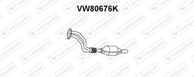 VENEPORTE VW80676K Катализатор для VW PASSAT B5 Variant (3B5)