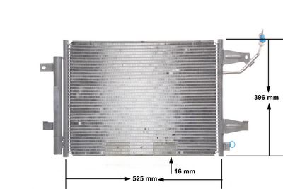 CONDENSATOR CLIMATIZARE MAHLE AC509000S 11