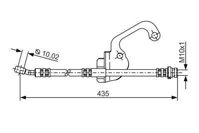 BOSCH Bremsschlauch