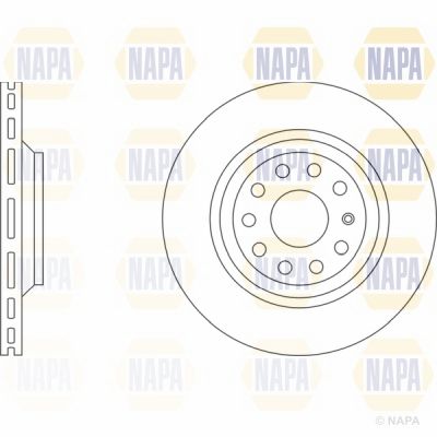 Brake Disc NAPA NBD5037